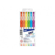 Gel olovke Neon GN1038 0,5mm set od 6 boja