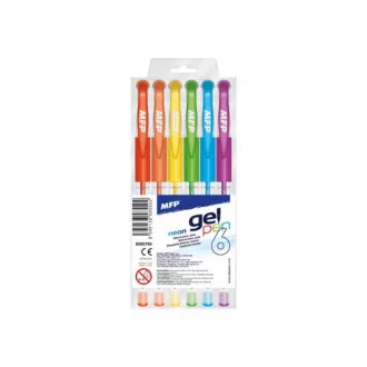 Gel olovke MFP Neon GN1038 0.8mm set od 6 boja