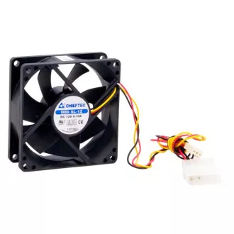 CHIEFTEC ventilator AF-0825S, 80x80x25 mm Sleeve Fan, s 3/4pin konektorom CHIEFTEC ventilator AF-0825S, 80x80x25 mm Sleeve Fan, s 3/4pin konektorom