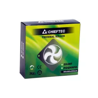 CHIEFTEC ventilator AF-0825S, 80x80x25 mm Sleeve Fan, s 3/4pin konektorom CHIEFTEC ventilator AF-0825S, 80x80x25 mm Sleeve Fan, s 3/4pin konektorom