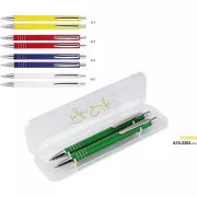 Set aluminijske kemijske i mikroolovke Empen Torisa A10.2303 u plastičnoj kutiji, plavo tijelo, kombinacija boja