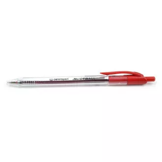 Kemijska olovka Centropen Slide ball 2225 plastična 0,3 mm crveno tijelo prozirno Kemijska olovka Centropen Slide ball 2225 plastična 0,3 mm crveno tijelo prozirno