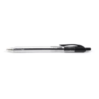 Kemijska olovka Centropen Slide ball 2225 plastična 0,3 mm crno tijelo prozirno