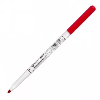 Marker Centropen 2507 na bijeloj ploči crveni cilindrični vrh 1-2mm