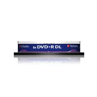VERBATIM DVD + R (10 pakiranja) Dvoslojni / 8x / 8,5 GB / vreteno