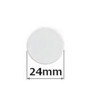 Magneti 24mm Ron 10kom bijeli okrugli