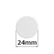Magneti 24mm Ron 10kom bijeli okrugli