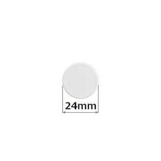 Magneti 24mm Ron 10kom bijeli okrugli Magneti 24mm Ron 10kom bijeli okrugli