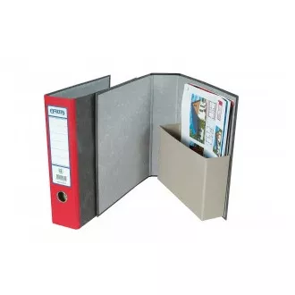 Arhivska datoteka s džepom A4 7,5 cm crvena Arhivska datoteka s džepom A4 7,5 cm crvena