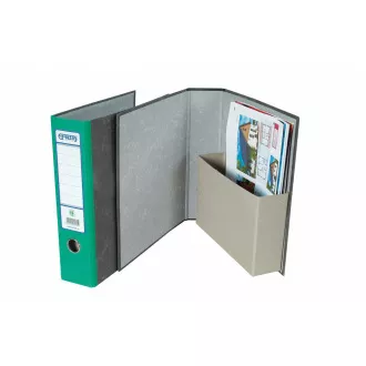 Arhivska datoteka s džepom A4 7,5 cm zelena Arhivska datoteka s džepom A4 7,5 cm zelena