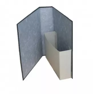 Arhivska datoteka s džepom A4 7,5 cm crna