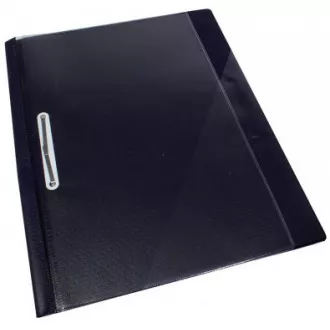 Stapler A4 ROC PVC s prednjim džepom prozirne crne stražnje strane Stapler A4 ROC PVC s prednjim džepom prozirne crne stražnje strane