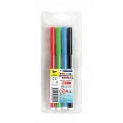 Marker Centropen 7550/4 4 boje cilindrični vrh 1mm