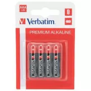 VERBATIM Alkalne baterije AAA, 4 PAKET, LR3