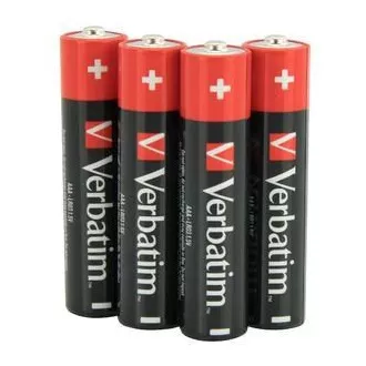 VERBATIM Alkalne baterije AAA, 4 PAKET, LR3