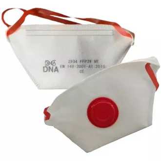 Velika zaštitna maska / respirator FFP3 NR D DNA 2934V s ventilom
