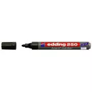 Marker Edding 250 na bijeloj ploči crna 1,5-3mm