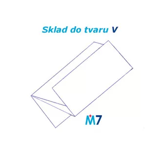 Skladišni papirnati ručnik V, 1-slojni STANDART, zeleni 5000 kom Skladišni papirnati ručnik V, 1-slojni STANDART, zeleni 5000 kom