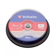 VERBATIM BD-RE SL (pakiranje od 10) Blu-Ray / vreteno / 2x / 25 GB