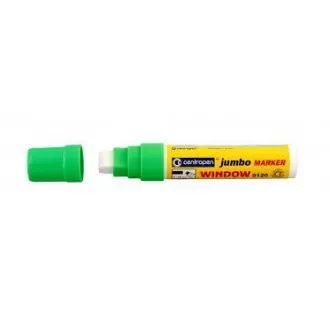 Marker Centropen 9110 Jumbo trajni zeleni klinasti vrh 2-10 mm Marker Centropen 9110 Jumbo trajni zeleni klinasti vrh 2-10 mm