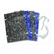 A4 datoteka s vezicama od plavog mramora