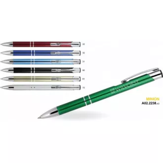 Kemijska olovka Empen Luxus Minion aluminij A02E.2238 0,5 mm plavo tijelo mix
