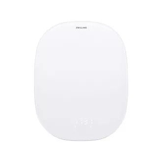 ZWILLING digitalna kuhinjska vaga, Li-ion baterija, USB napajanje, staklo, srebrna - Enfinigy