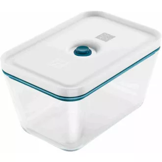ZWILLING vakum set, staklena posuda, plastična posuda, 5 vrećica, vakum pumpa, plava - Fresh & Save