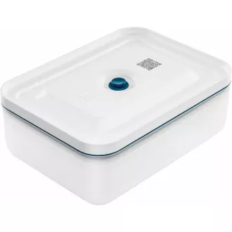 ZWILLING vakum set, 5x plastična posuda, 1x staklena posuda, 7 vrećica, vakum pumpa, 2 trake, plava - Fresh & Save