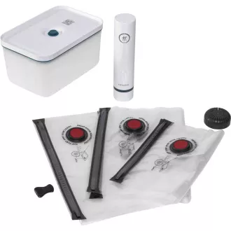 ZWILLING vakum set, plastična posuda, 5 vrećica, vakum pumpa, plava - Fresh & Save ZWILLING vakum set, plastična posuda, 5 vrećica, vakum pumpa, plava - Fresh & Save