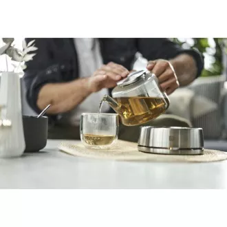 ZWILLING čajnik, cjedilo od nehrđajućeg čelika, stalak za čajnu svijeću od nehrđajućeg čelika, 800 ml - Sorrento ZWILLING čajnik, cjedilo od nehrđajućeg čelika, stalak za čajnu svijeću od nehrđajućeg čelika, 800 ml - Sorrento