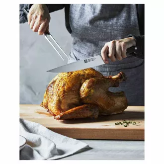 ZWILLING set za rezanje mesa, 1x nož za rezanje 20 cm, 1x vilica za meso - Pro ZWILLING set za rezanje mesa, 1x nož za rezanje 20 cm, 1x vilica za meso - Pro