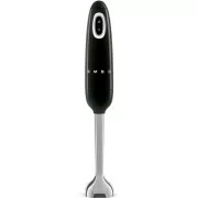 Smeg HBF11BLEU štapni mikser, 700 W, 14850 RPM, turbo, stil 50-ih, protuklizna ručka, crna