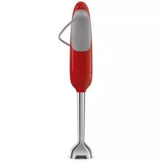 Smeg HBF11RDEU štapni mikser, 700 W, 14850 RPM, turbo, stil 50-ih, neklizajuća ručka, crvena