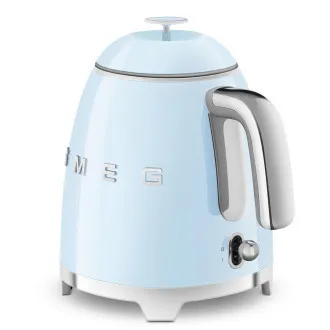 Smeg KLF05PBEU mini kuhalo za vodu, 0,8 l / 3 šalice, 1400 W, stil 50-ih, pastelno plava
