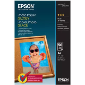 EPSON Papir A4 - Foto Papir Glossy A4 50 listova EPSON Papir A4 - Foto Papir Glossy A4 50 listova
