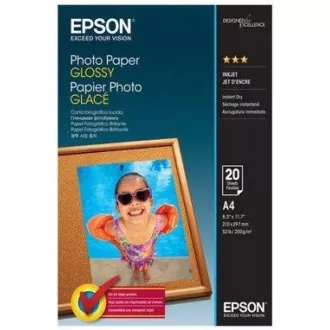 EPSON Papir A4 - Foto Papir Glossy A4 50 listova EPSON Papir A4 - Foto Papir Glossy A4 50 listova