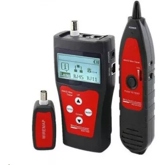 Tester LAN kabela TLCD76 s LCD-om, koaksijalni, Cat3/Cat5E/Cat6, UTP/STP, USB, sonda