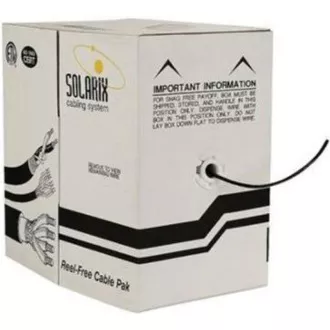 Instalacijski kabel Solarix outdoor gel UTP, Cat5E, žica, PE, kutija 305m SXKD-5E-UTP-PEG Instalacijski kabel Solarix outdoor gel UTP, Cat5E, žica, PE, kutija 305m SXKD-5E-UTP-PEG