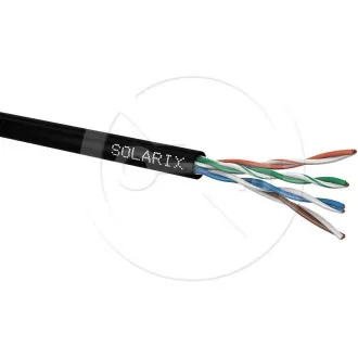 Instalacijski kabel Solarix outdoor gel UTP, Cat5E, žica, PE, kutija 305m SXKD-5E-UTP-PEG Instalacijski kabel Solarix outdoor gel UTP, Cat5E, žica, PE, kutija 305m SXKD-5E-UTP-PEG