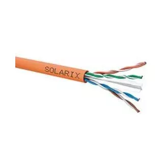 Solarix UTP instalacijski kabel, Cat6, žica, LSOHFR, kolut 500m SXKD-6-UTP-LSOHFR-B2ca