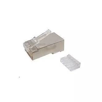Solarix RJ45 CAT6 STP 8p8c oklopljeni krimpovani konektor / 100 kom KRJ45/6SH Solarix RJ45 CAT6 STP 8p8c oklopljeni krimpovani konektor / 100 kom KRJ45/6SH