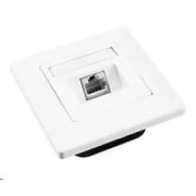 Solarix utičnica CAT6 STP 1 x RJ45 podžbukna bijela SX9-1-6-STP-WH