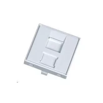 Nemontirani modul 1x RJ45, 45x45 mm sa poklopcem za prašinu Nemontirani modul 1x RJ45, 45x45 mm sa poklopcem za prašinu