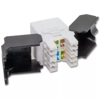 Keystone Cat5E, UTP, samorezni s kopčom, bijeli Keystone Cat5E, UTP, samorezni s kopčom, bijeli