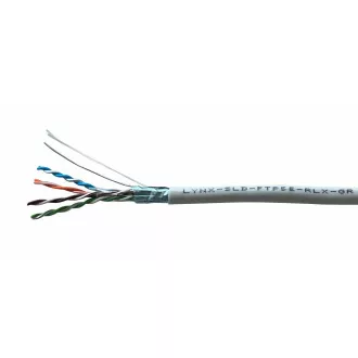 FTP kabel LYNX REELEX AIR, Cat5E, žica, PVC, Eca, siva, 305m