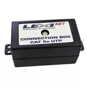 LEXI-Net Spojna kutija MINI UTP Cat5E udarna, crna