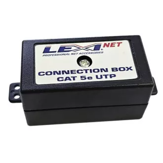 LEXI-Net Spojna kutija MINI UTP Cat5E udarna, crna LEXI-Net Spojna kutija MINI UTP Cat5E udarna, crna