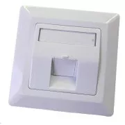Neopremljena univerzalna utičnica 1 priključak - 80x80