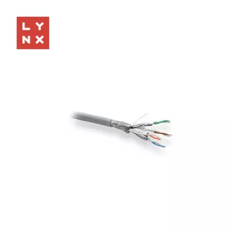 LYNX SFTP kabel, Cat6a, LSZH, potpuno bakreni, unutarnji, sivi, kolut od 500 m LYNX SFTP kabel, Cat6a, LSZH, potpuno bakreni, unutarnji, sivi, kolut od 500 m